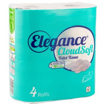 Elegance Cloud Soft 4 Ply Toilet Roll