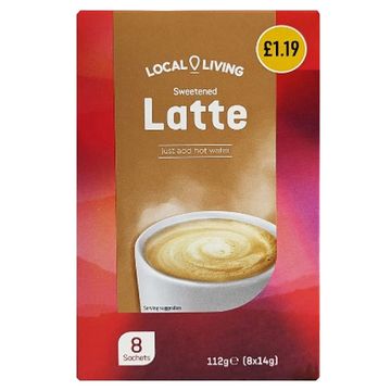 Local Living Latte Sachets 112g