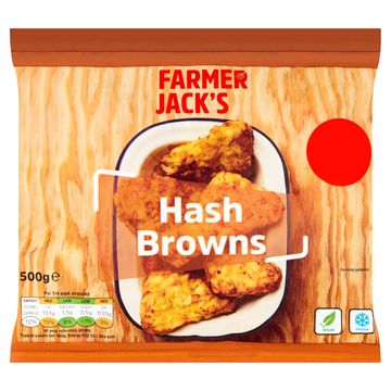 Farmer Jacks Hash Browns 14 x 500g