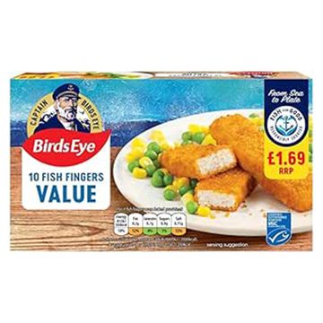 Birds Eye Value Fish Fingers 12 x 250g