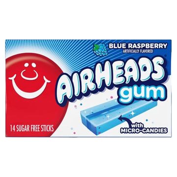Blue Raspberry Airhead Gum