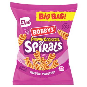 Big Bag Spirals Prawn Cocktail 15x125g
