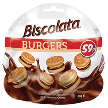 Biscolata Burgers 18x59g