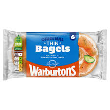 Warburton Thin Bagels 6 Pack