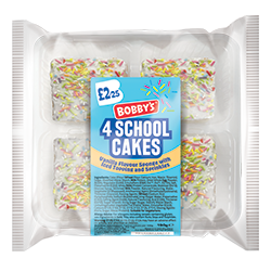 4 School Cakes Bobby